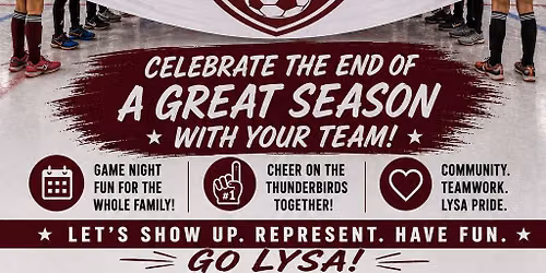 LYSA night @ Springfield thunderbirds!