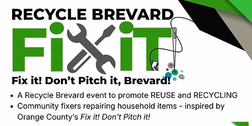 Recycle Brevard Fix it!