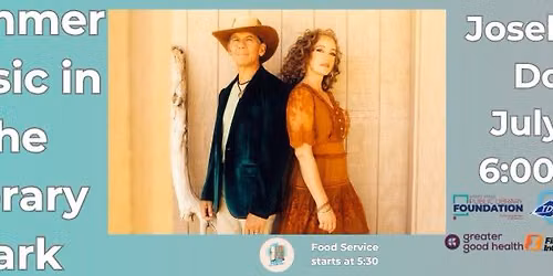 Summer Music in the Library Park with Joselyn & Don
