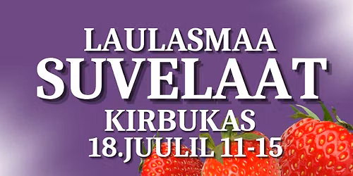 Kogukonna kirbukas Laulasmaa Suvelaadal
