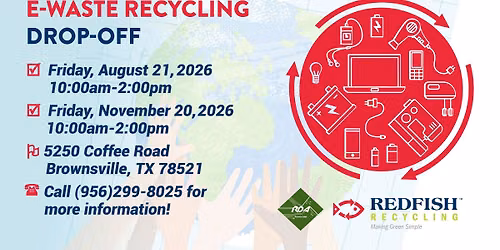 E-Waste Recycling Drop-off for Brownsville Residents