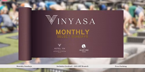 Vinyasa at the Vin | Yoga & Brunch Experience