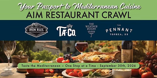 Your Passport to Mediterranean Cuisine:  AIM Restaurant Crawl