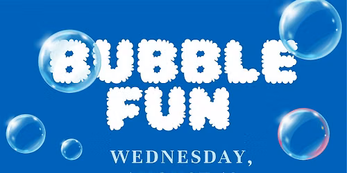 Bubble Fun at the North Falmouth Library