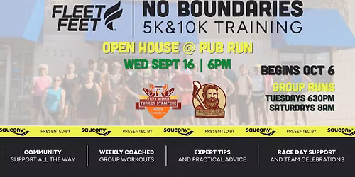 OPEN HOUSE @ Pub Run - No Boundaries Winter Training Program