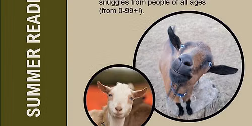 Goat Visit at Rockaway Library