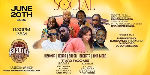 CLT DANCE SOCIAL - JUNE 20TH