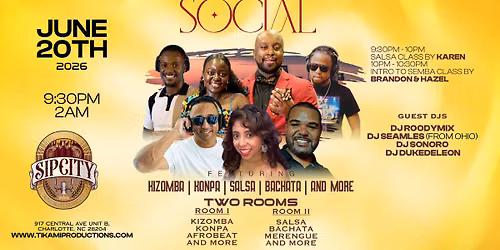 CLT DANCE SOCIAL - JUNE 20TH