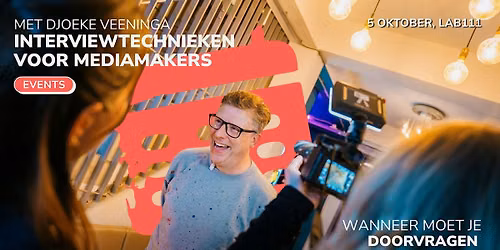 Interviewen voor mediamakers