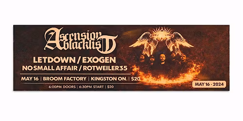 ASCENSION BLACKLIST EP RELEASE @Broom Factory