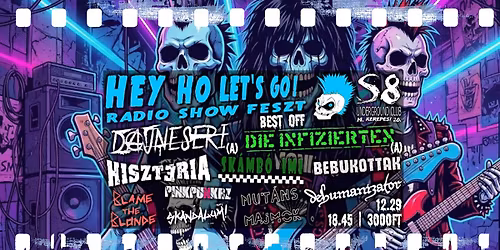 Hey Ho Let's Go Radio Show Feszt | BEST OFF - S8 Underground Club | 2 TEREM | 10 ZENEKAR