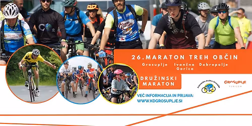 26. Maraton treh ob\u010din