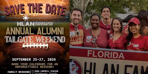Save the Date: HLAN's Annual Alumni Tailgate Weekend | 2026