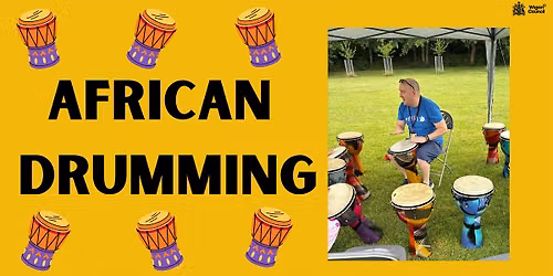 African Drumming at Leigh Library - Session 1