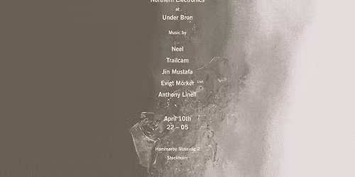 Northern Electronics at Under Bron: Neel, Anthony Linell, Evigt M\u00f6rker, Trailcam & Jin Mustafa
