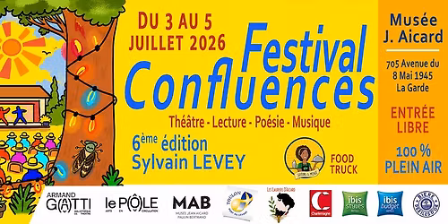 Festival Confluences 2026 - Sylvain LEVEY auteur associ\u00e9