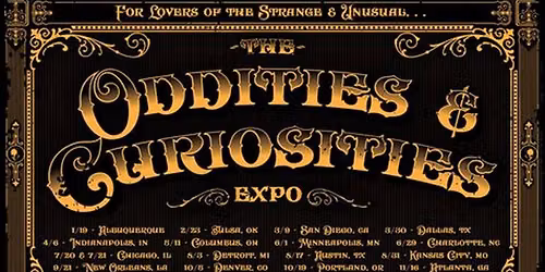 Oddities and Curiosities Expo at Greater Richmond Convention Center