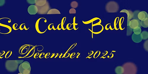 Sea cadet Ball