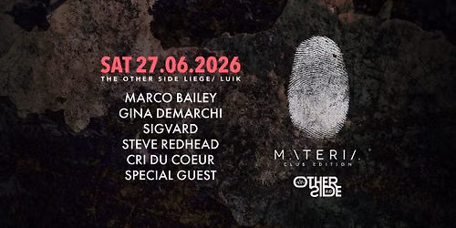 MATERIA - Club Edition - The Other Side