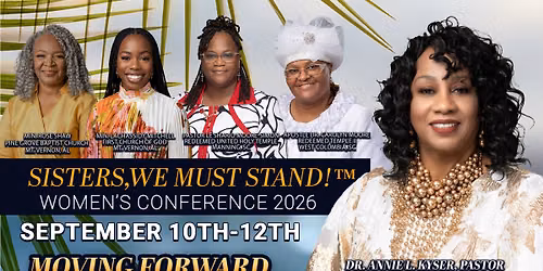 Sisters, We Must Stand! Women's Conference 2026