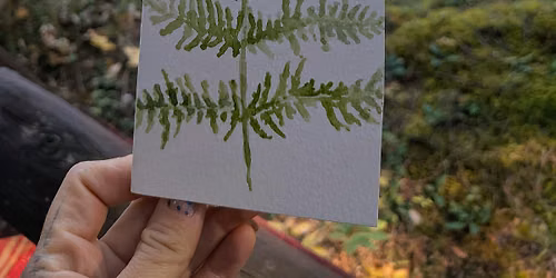 Botanical Watercolor Greeting Cards in Asheville