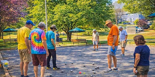Don't let the simplicity fool you. Petanque offers endless depth and strategy for those who want to 