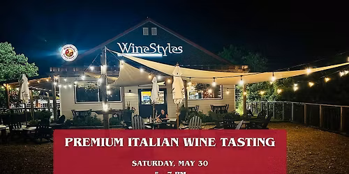 Premium Italian Wine Tasting