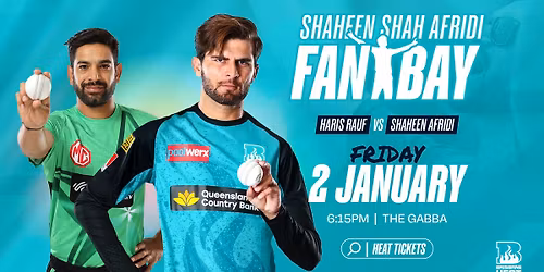 Shaheen Shah Afridi Fan Bay | BBL | Heat vs Stars