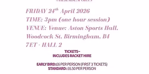 BADMINTON- HERSIDESPORTS