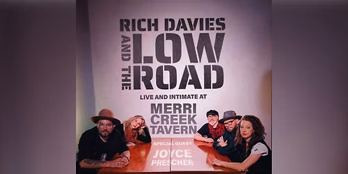 Live & intimate at Merri Creek Tavern with special guest Joyce Prescher