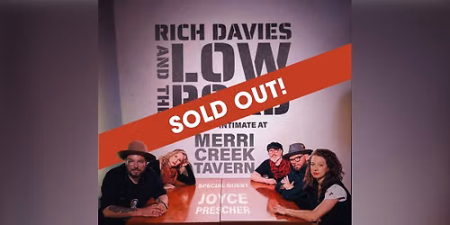 Live & intimate at Merri Creek Tavern with special guest Joyce Prescher