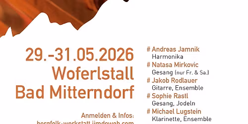 BERGFOLK | Musikseminar