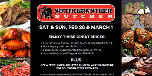 Southern Steer is Here! We're Showcasing Some of Our Best This Weekend!