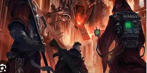 Warhammer 40,000 Roleplay: Imperium Maledictum, Thursday 21, 28 Aug & 4 Sep, 6-9pm