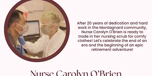 Nurse Carolyn\u2019s Retirement Celebration 