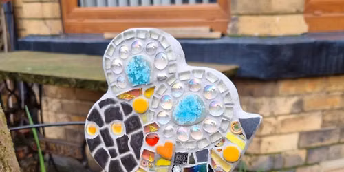 Mosaic "Birds & Bees" Garden Stake Workshop,  \u00a342.50