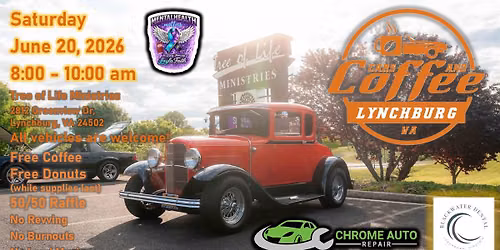 Cars & Coffee Lynchburg June 2026