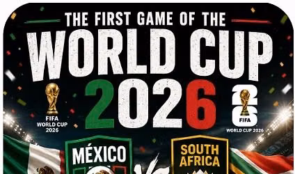 Mexican night World Cup 2026 first game 