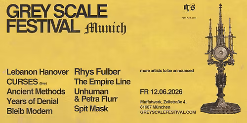 GREY SCALE FESTIVAL M\u00dcNCHEN 2026