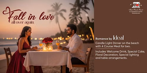 Candle Light Dinner@Ideal Beach Resort, Chennai
