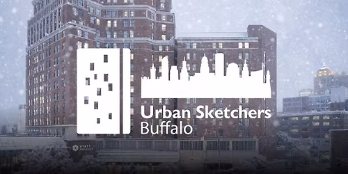 Urban Sketchers at Hyatt Regency Buffalo\/Hotel and Conference Center