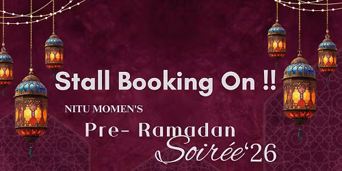Pre -Ramadan Soiree\u201926
