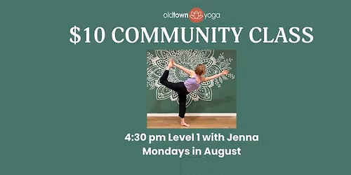 $10 Level 1 Community Class