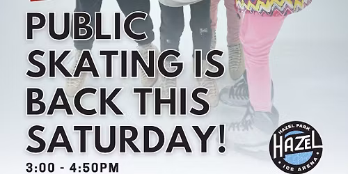 Public Skating in Hazel Park!