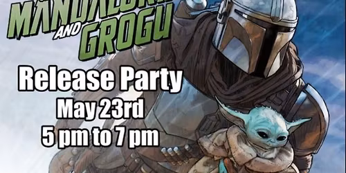 Mandalorian and Grogu release party