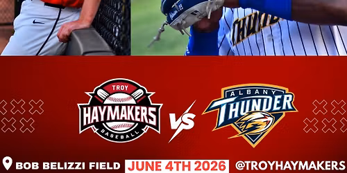 Troy Haymakers VS Albany Thunder 