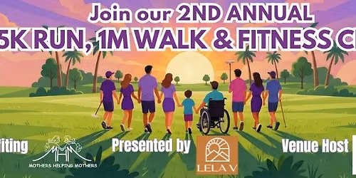 Community in Motion: 5K Run, 1M Walk & Fitness Class presented by LeLa V