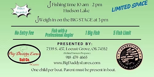 Junior angler tournament