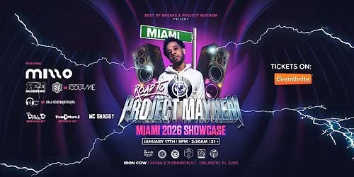 B.O.B + Project Mayhem Presents:: Road to Miami Featuring Mizzo! and more