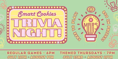 Smart Cookies Trivia at Ciders From Mars